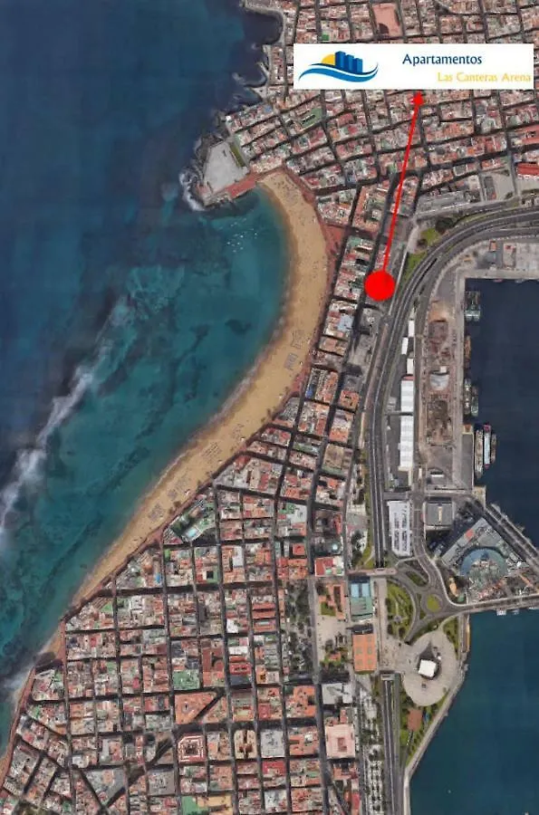 Apartamentos Las Canteras Arena Las Palmas de Gran Canaria